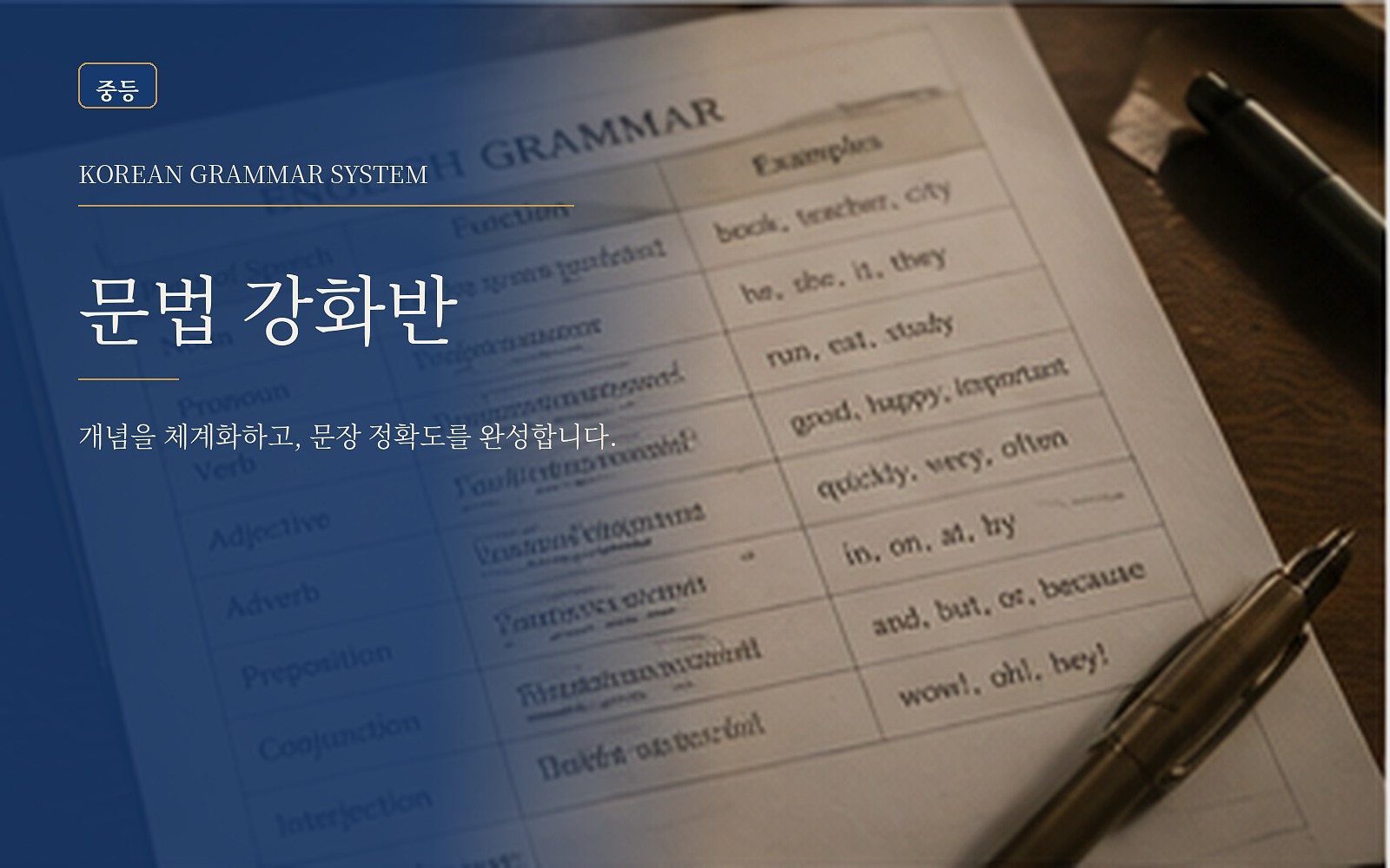 문법 강화반